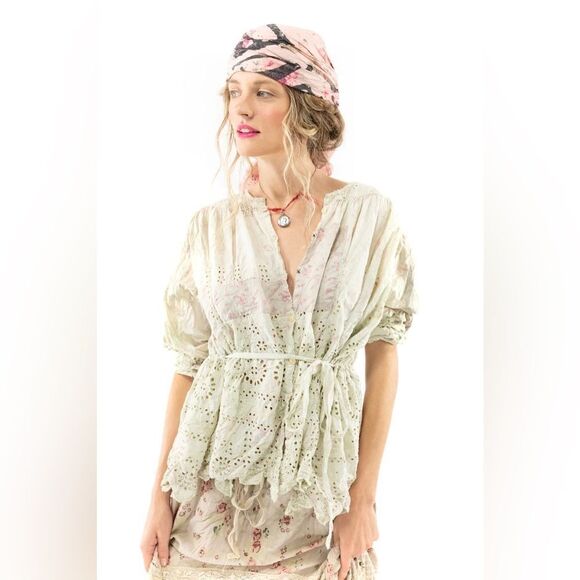 Free People x Magnolia Pearl Eyelet
Flannery Smock Jacket - Picture 1 of 11